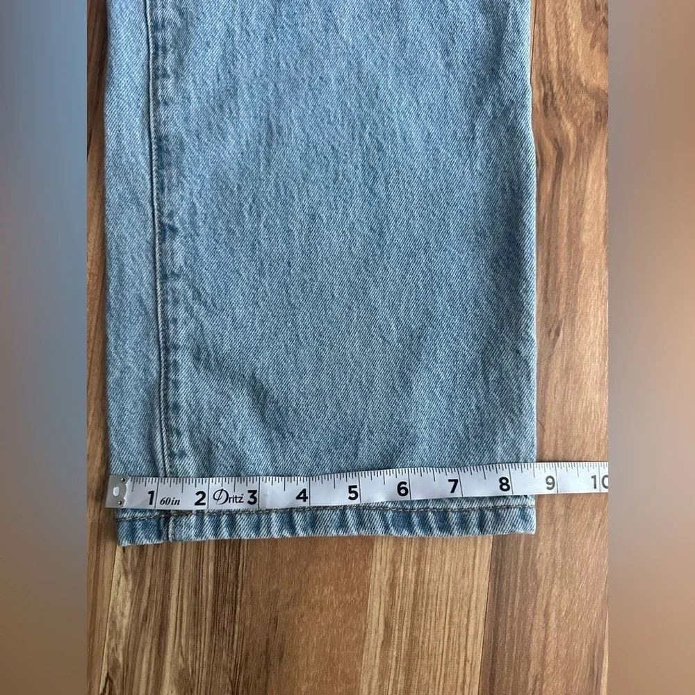 BLANKNYC The Baxter Ribcage Straight Leg High Rise Button Fly Women  Jeans 28